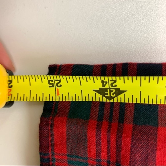 DENIM & Supply by Ralph Lauren I Western  Style I Red Plaid Button Down - Picture 8 of 11